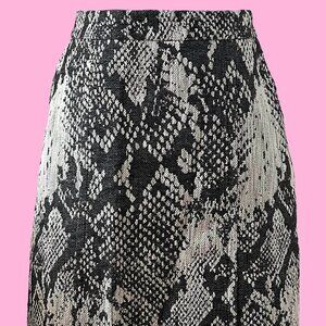 Hugo Boss Animal Print Skirt